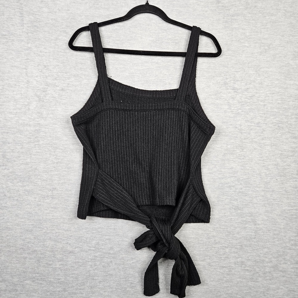 Madewell Women's Black Tides Tank Top Size M